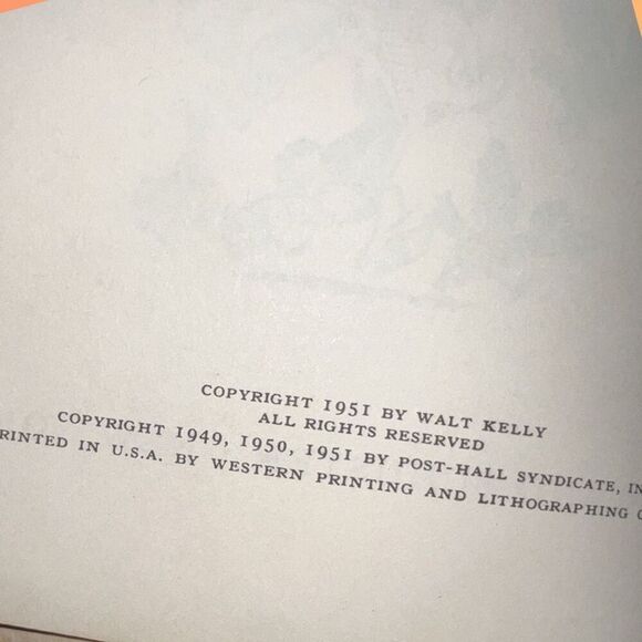 Antique Walt Kelly Pogo (1951) & The Incompleat Pogo (1954) Comics Books - Picture 4 of 12